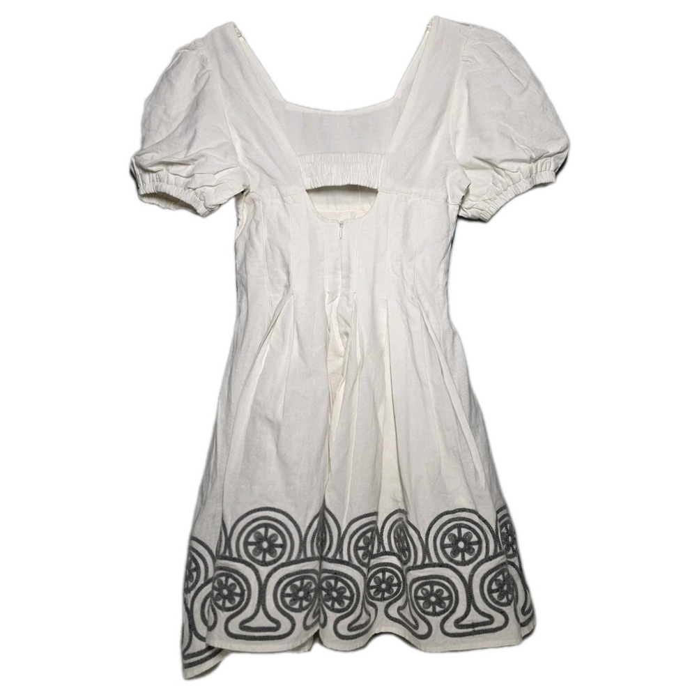 NWT‎ Habitual Embroidered Dress Girls Size 16 Off- White - Picture 2 of 8